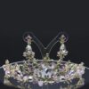 Queen Maggie- elegant royal pink tiara and earring set - My Roial Ears LTD