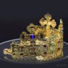 Queen Harriet-Baroque Cross Tiara and Earring Set - My Roial Ears LTD