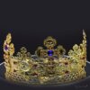 Queen Harriet-Baroque Cross Tiara and Earring Set - My Roial Ears LTD