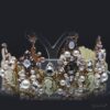 Queen Simone- exquisite bridal tiara and earring set - My Roial Ears LTD