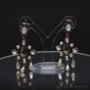 Queen Simone- exquisite bridal tiara and earring set - My Roial Ears LTD