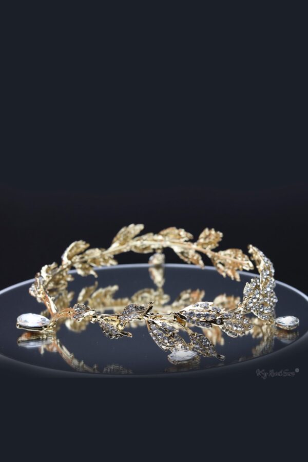 Queen Susan Gold- stunning and elegant headpiece - My Roial Ears LTD