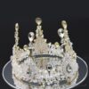 Queen Mary- beaded and crystal baroque crown - My Roial Ears LTD
