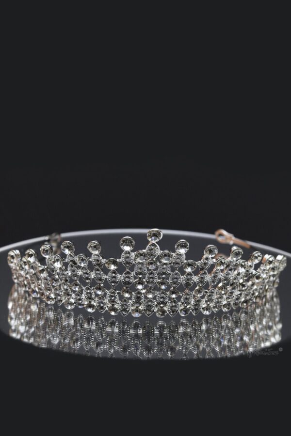 Queen Bella- crystal cubic zirconia tiara - My Roial Ears LTD