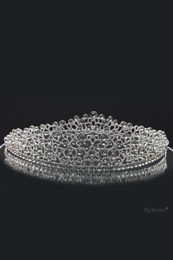 Queen Vicky- silver crystal tiara - My Roial Ears LTD