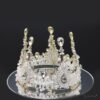 Queen Mary- beaded and crystal baroque crown - My Roial Ears LTD