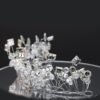 Queen Dorothy- handmade crystal beaded Tiara - My Roial Ears LTD