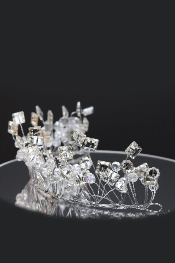 Queen Dorothy- handmade crystal beaded Tiara - My Roial Ears LTD