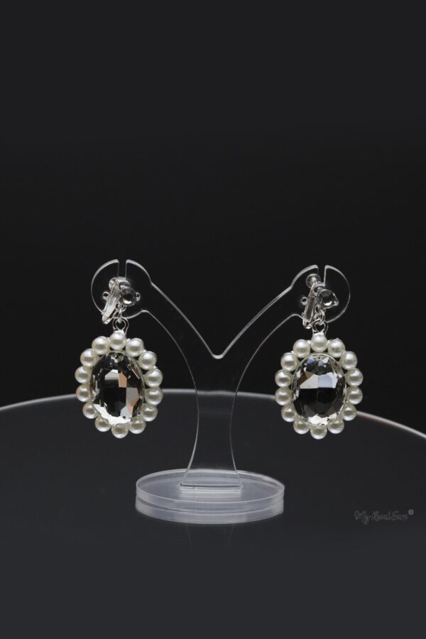 Queen Parks Silver- crown and earring set - My Roial Ears LTD