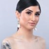 Primrose-gold retro statement gold earrings - My Roial Ears LTD
