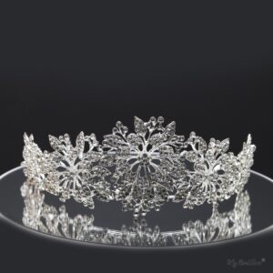 Queen Billie- delightful floral tiara headband - My Roial Ears LTD