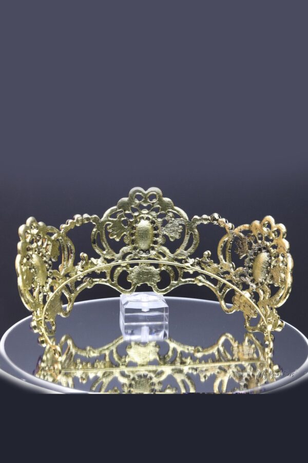 Queen Indira- purple victorian inspired crystal tiara - My Roial Ears LTD
