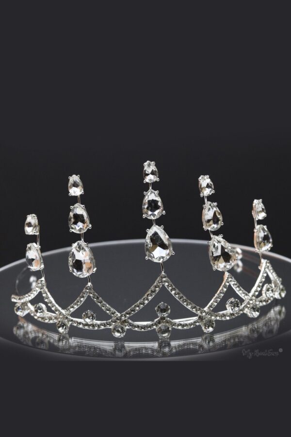 Queen Violet- quality clear crystal stone tiara - My Roial Ears LTD