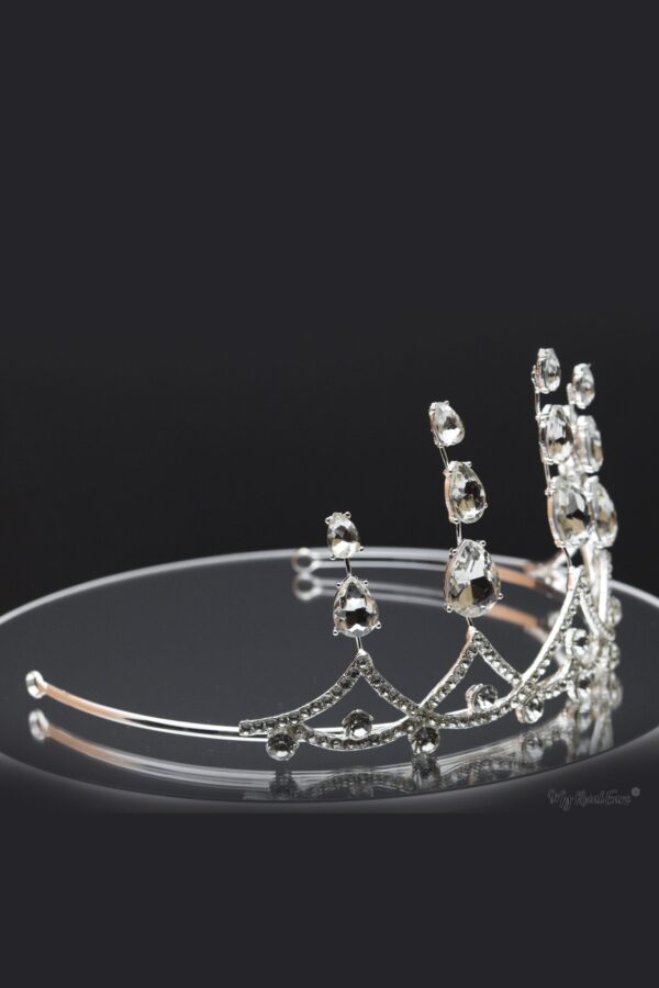 Queen Violet- quality clear crystal stone tiara - My Roial Ears LTD