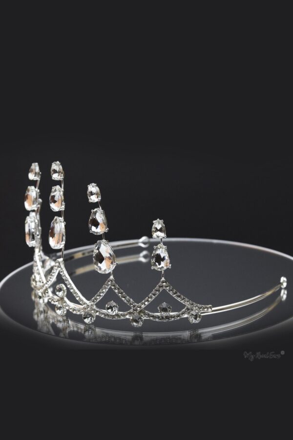 Queen Violet- quality clear crystal stone tiara - My Roial Ears LTD