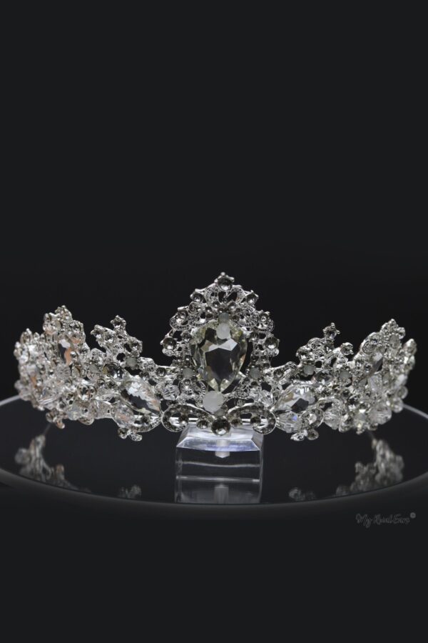 Queen Audrey-an exquisite crystal stone tiara - My Roial Ears LTD