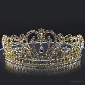 Queen Shirin- sophisticated dangling tiara - My Roial Ears LTD