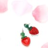 Amaryllis- Strawberry Shaped Earrings - Image 3