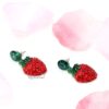 Amaryllis- Strawberry Shaped Earrings - Image 4