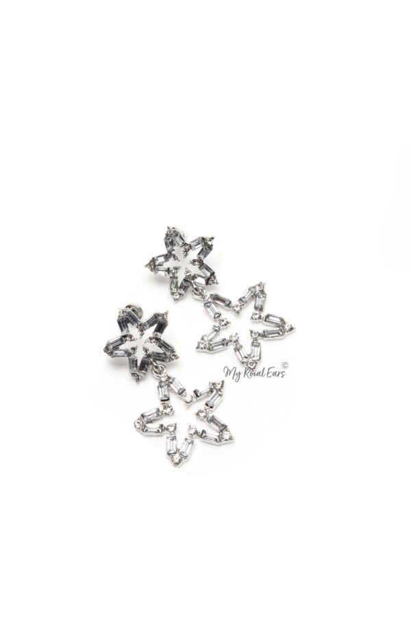 Roses- Glits Stars Drop Earrings - Image 23
