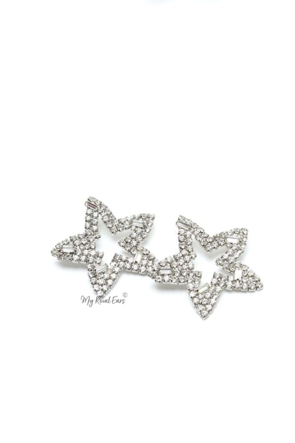 Bella H- statement star diva stud earrings - Image 2