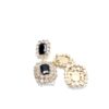 Irina S- statement glowing crystal drop earrings - Image 4