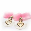 Cosmos-cute cream tassel earrings - My Roial Ears LTD