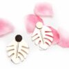 Catasetum- golden 2 n 1 statement stud earrings - My Roial Ears LTD