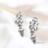 Q.MARY-delicate gold pearls inspired bridal earrings - My Roial Ears LTD
