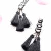 Dahlia- fashion chain drop tassel earrings - Image 5