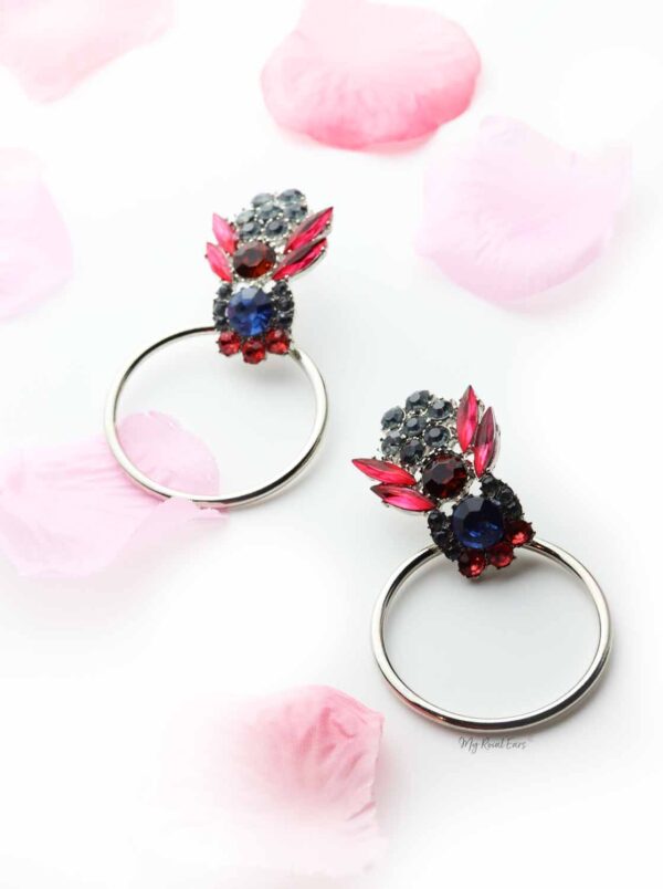 Lotus Flower- bubble bee stud and hoop earrings - My Roial Ears LTD
