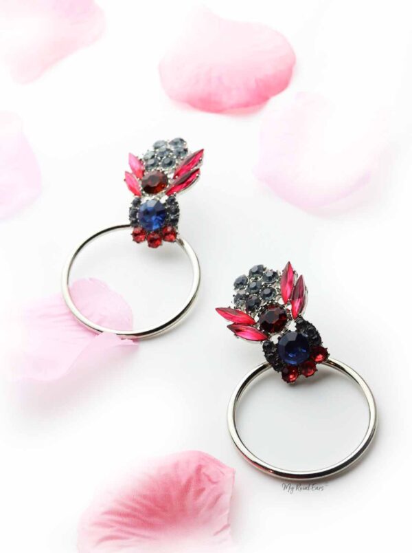 Lotus Flower- bubble bee stud and hoop earrings - My Roial Ears LTD