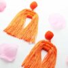 Snapdragon- tassel statement long earrings - My Roial Ears LTD