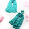 Snapdragon- tassel statement long earrings - My Roial Ears LTD