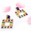 Carnation- multi colour drop earrings - My Roial Ears LTD