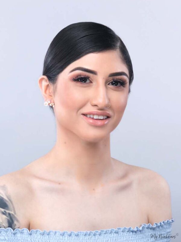 Edelweiss- Shell Pearl Flower Stud - My Roial Ears LTD