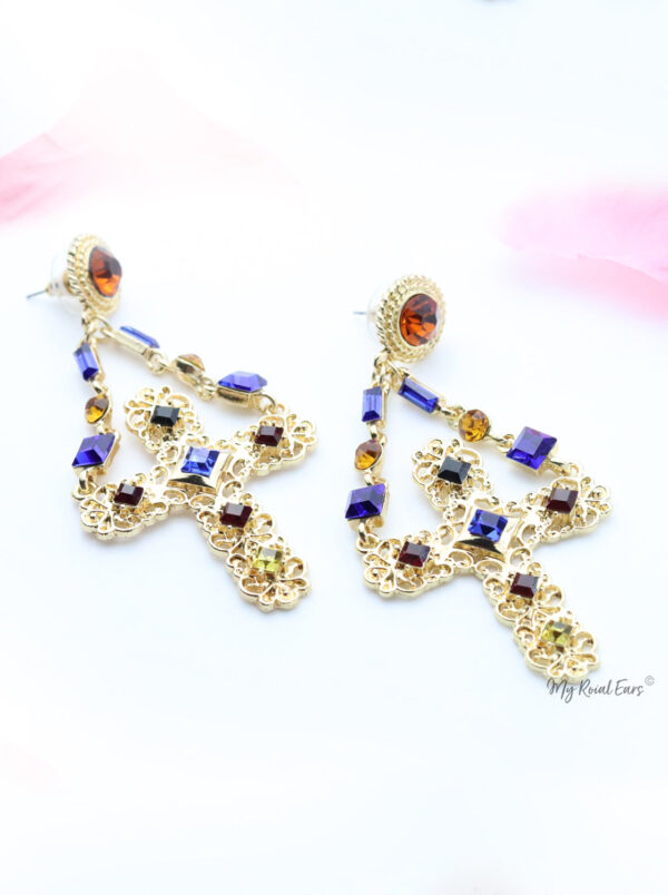 Amaryllis Cross gold - My Roial Ears LTD