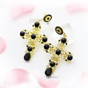 Belladonna Cross Gold - My Roial Ears LTD