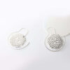 Danae- gold plated round spiral plant inspired earrings - My Roial Ears LTD