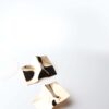 Andromeda- gold plated geometric statement stud earrings - My Roial Ears LTD