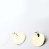 Tyche- gold plated stunning abstract design drop earrings - My Roial Ears LTD