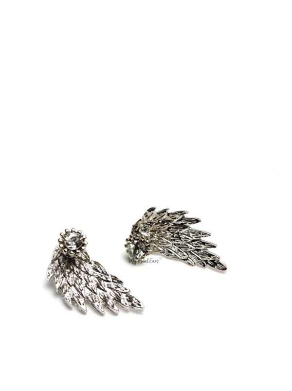 Drea- two in one wing stud earrings
