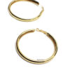 Evadne-gold hoop earrings - Image 4