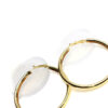 Evadne-gold hoop earrings - Image 3