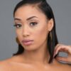 Larisa- matt gold plated vintage inspired u shape drop earrings - My Roial Ears LTD