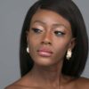 Phaenna- gold plated big pearl classy stud earrings - My Roial Ears LTD