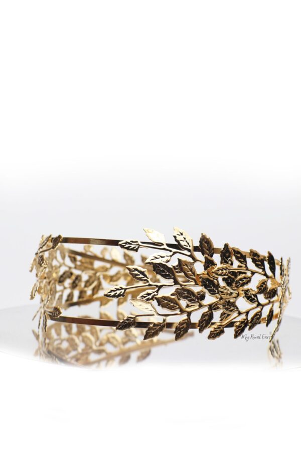 Queen Candace- double side leaf greek inspired headband - My Roial Ears LTD