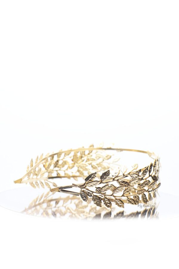 Queen Candace- double side leaf greek inspired headband - My Roial Ears LTD