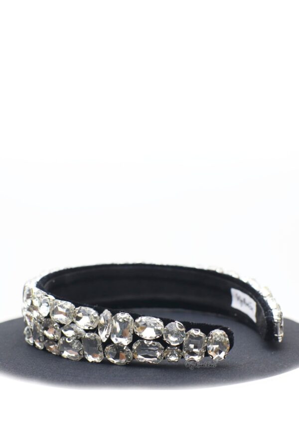 Queen Eithne- extravagance crystal stone headband - My Roial Ears LTD