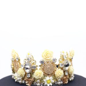 Queen Gloria- golden detailed runway headband - My Roial Ears LTD